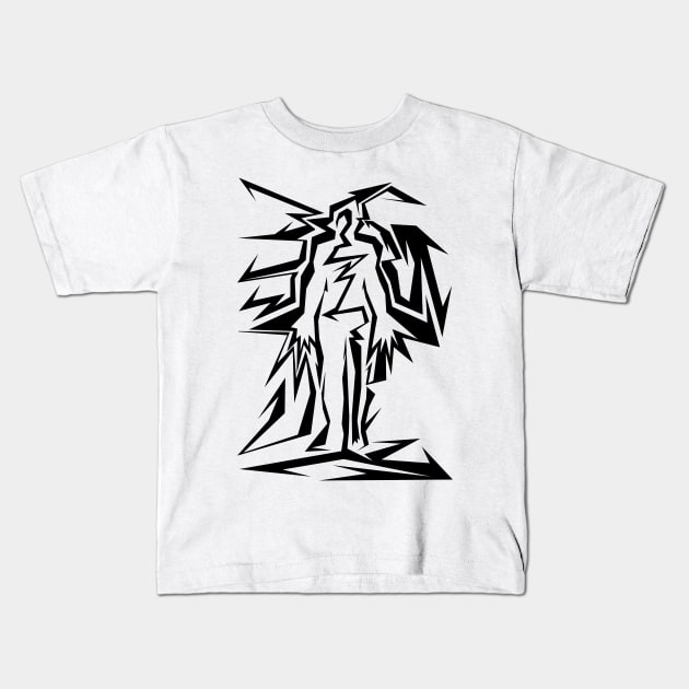 figure Kids T-Shirt by corekt